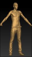Full body 3D scan of clothed Denis