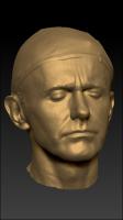 Male 3D head scan # 90