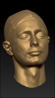 Male 3D head scan # 101