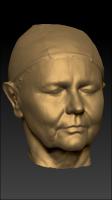 Female 3D head scan # 104