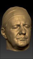 Male 3D head scan # 105