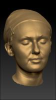 Female 3D head scan # 106