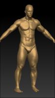 Full body 3D scan of underwear Theodore
