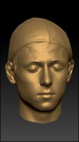 Male 3D head scan # 74