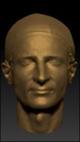 Male 3D head scan # 114