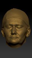 Female 3D head scan # 117